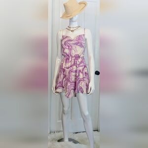 Lelis Collection, Mini Open Cross Back, Dress Size Small